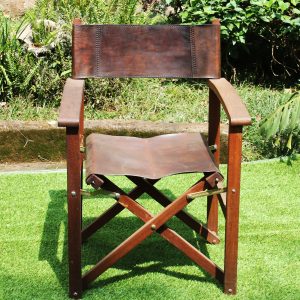 Leather Safari Chair